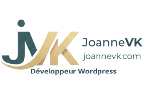 logo joannevk developpeur wordpress