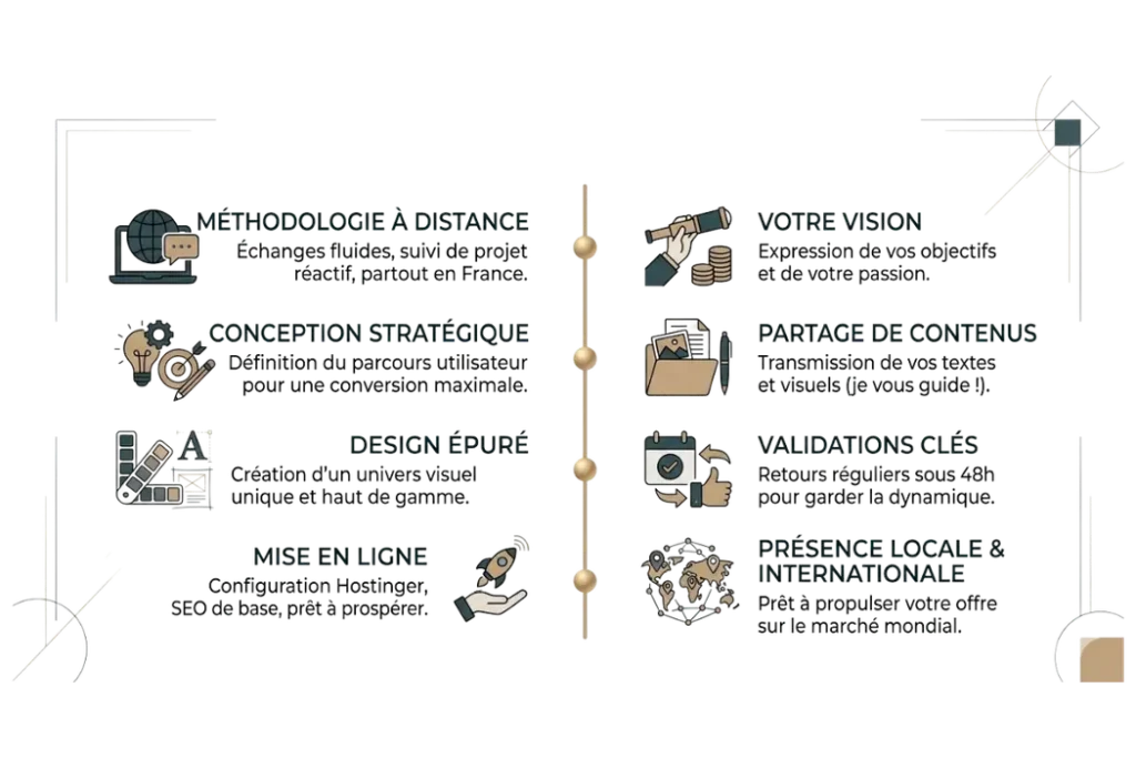 methodologie à distance site one page